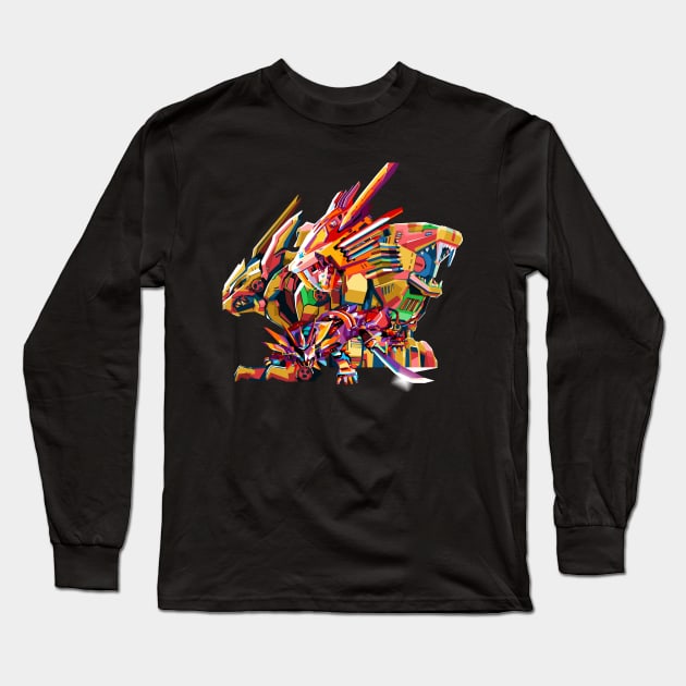 Robot Zoid Team Long Sleeve T-Shirt by Shuriken